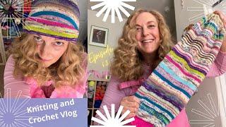 Knitting and Crochet Vlog | Crochet and Knitting Project Ideas