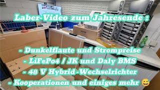 Dunkelflaute : Strompreis 1€ für 1kWh  LiFePo4 Preise / JK + Daly BMS / Vevor Hybrid Wechselrichter