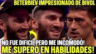 BETERBIEV ACEPTA REVANCHA Y RECONOCE A BIVOL "BIVOL TIENE MEJORES HABILIDADES PERO ALLAH ME ELIGIÓ"