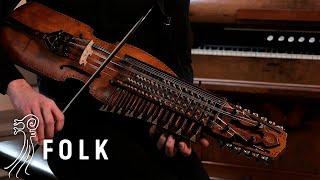 Bach on Nyckelharpa - Erik Rydvall plays Menuet I & II from Cello Suite No. 1