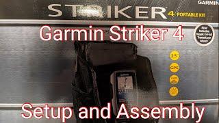 Garmin Striker 4 Portable Kit Assembly (ICE FISHING SETUP)