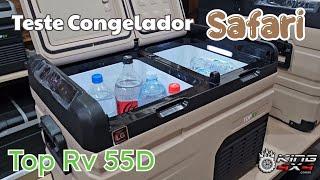 TESTE CONGELADOR GELADEIRA DUAL ZONE TOP RV 35 LITROS