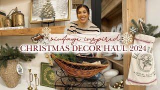 VINTAGE CHRISTMAS DECOR HAUL 2024