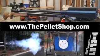 ZEUS .72 cal by AEA Precision SLOW MOTION + Accuracy Test @ www.ThePelletShop.com