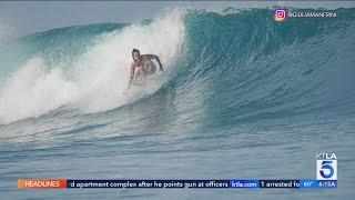 Surfer dies after being struck by swordfish