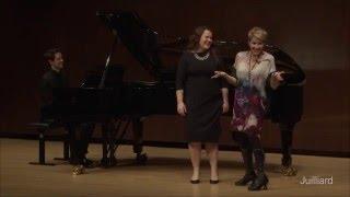 Joyce DiDonato Master Class, December 10, 2015: Christine Price & William Kelley