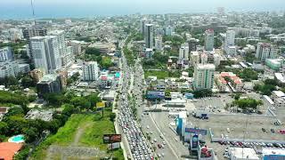 Santo domingo ciudad MODERNA  REPUBLICA DOMINICANA / DRONE VIEW / DJI Mavic 2 Pro / dominicana drone