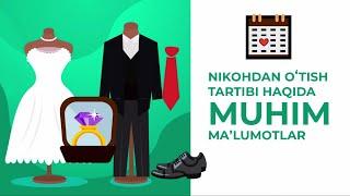 Nikohdan oʻtish tartibi haqida muhim maʼlumotlar