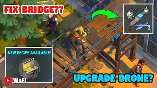 DRONE UPGRADE! HOW TO FIXING BRIDGE AT TRANSPORT HUB - Last Day on Earth: Survival