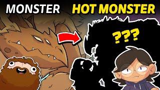 Nathan Draws a Monster and Karina Makes it HOT