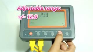 AZ 88597 88598 88599 4 channel SD card temperature logger with relay