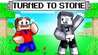 Jeffy TURNED To STONE In Minecraft!