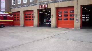 London Fire Brigade - A342 Edmonton Pump Turnout