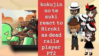 [𝙽𝚃𝚁]kokujin no tensuki react to Hiroki as the dead rails player (wear wolf/pack master)