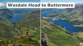 Lake District hike from Wasdale Head to Great Gable and Buttermere. Just the best!