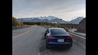 Tesla Model 3 | Prince George to Kamloops, BC and back via Hwy 5a | Winter and Spring 2021