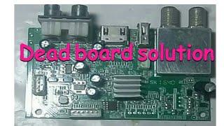 how to repair dead receiver (motherboard)