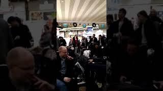 В ожидании  посадки аэропорт Москвы
