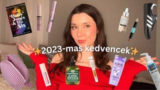 2023 kedvenc termékei| smink, arcápolás, hajápolás, ruhák