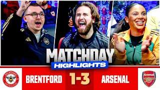 HAPPY New Year! | Match Day Highlights | Brentford 1-3 Arsenal