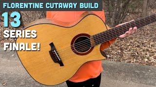 Fretwork and setup - series finale! // Florentine Cutaway Guitar Build part 13