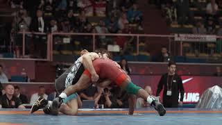 CHAMIZO (ITA) takes out DIMIRTAS (TUR) in a huge first round at the European Championships 2020