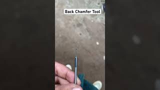 Back Chamfer Tool | Sahara Tools | cutting Tool Specialist #chamfer #engineering #tooling#industrial
