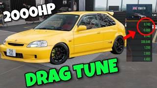 2000HP Honda Civic Ek9 Drag Tune in CPM2 | Car Parking Multiplayer 2