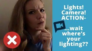 Easy Lighting Options for Video Calling, Zoom, Toastmasters,  & YouTube Videos EPS 3 Savvy Skills