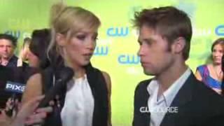 The CW Network UpFront - Katie Cassidy & Shaun Sipos