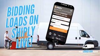 How To Book Loads On Shiply (WATCH ME BID 2 LOADS LIVE)