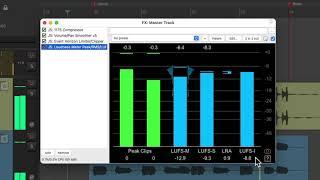 JS: Loudness Meter Plugin (LUFS) in REAPER