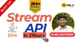 Stream API in JAVA | All Stream API Methods & Operations | Stream API Interview Questions