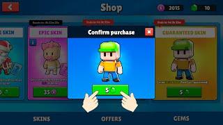 PIXEL GUY for 5 GEMS!!  - Stumble Guys