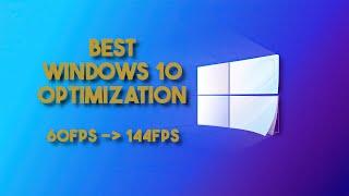 ULTIMATE WINDOWS 10 OPTIMIZATION GUIDE (with timestamps)