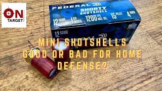 Federal Shorty Shot Shells, are they right for you?