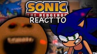 Sonic Characters REACT to Friday Night Funkin VS Sonic Vocal Catastrophe & AMAZING GRACE // GCRV