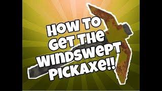 How to get the Windswept Pickaxe in Roblox ATF Mirage