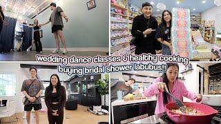 WEDDING DANCE LESSONS!! Healthy Cooking & Buying Labubus!!