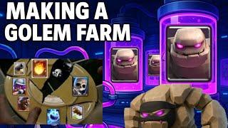 I made a Sneaky Golem Farm (in the pocket)!