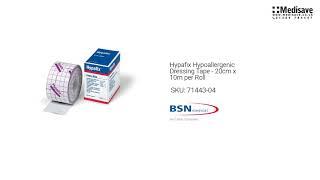 Hypafix Hypoallergenic Dressing Tape 20cm x 10m per Roll 71443 04 1920x1080