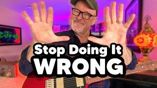 10 Pro TRICKS That Will FIX your Guitar Playing