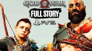 God Of War 4 PS5 All Cutscenes (Game Movie) PS5 Patched 4K 60FPS