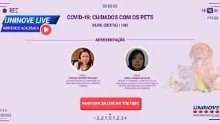 Covid-19: Cuidados com os Pets