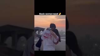 Couple goals  // basic women need ️ #shorts #love #couplegoals #viralvideo #youtubeshorts #cute