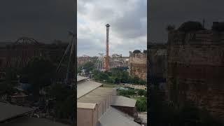 Morning Views from a Roller Coaster! | Dr. Diabolical’s Cliffhanger, Six Flags Fiesta Texas