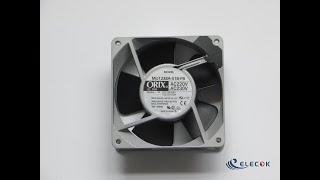 MU1238A-51B-FB 230V AC 50/60HZ 16/13.5W Cooling Fan with Terminal plug