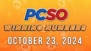 P74M Jackpot Grand Lotto 6/55, 2D, 3D, 4D, and Mega Lotto 6/45 | October 23, 2024