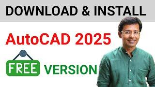 AUTOCAD 2025 DOWNLOAD AND INSTALL | AutoCAD 2025 FREE