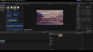 How to apply the Flow transition in Final Cut Pro by Juli